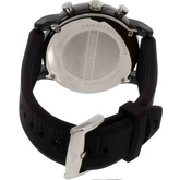 Emporio Armani Men’s Quartz Silicone Strap Black Dial 41mm Watch AR1053